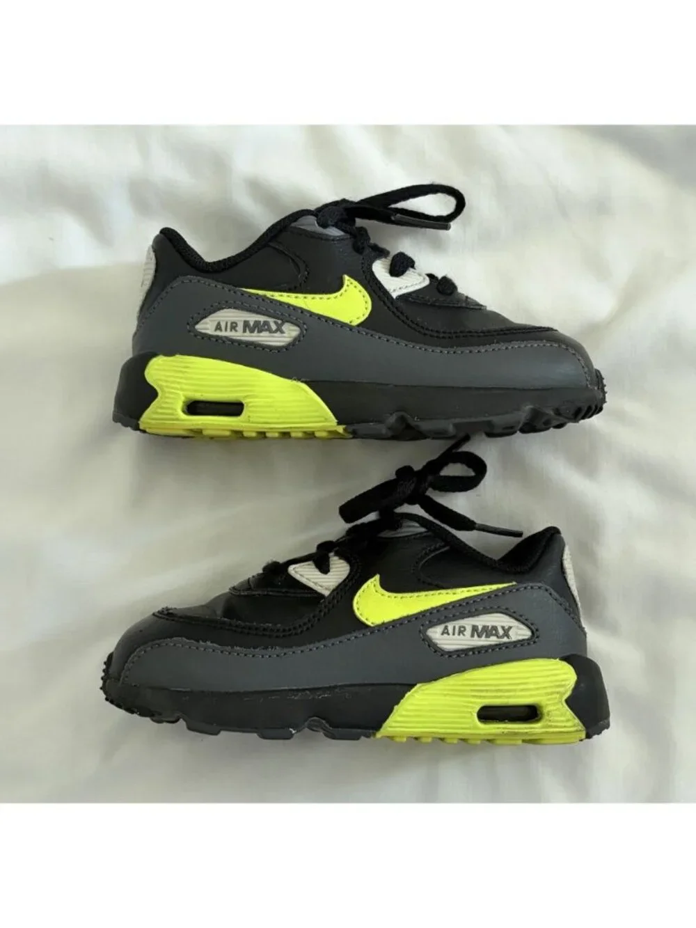 Nike Air Max 90 Shoes Smoke Gray Black Photon Toddler Size 8C